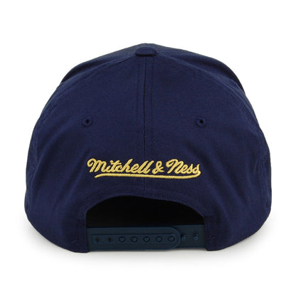 Gorra Snapback Monochrome 110 Michigan Wolverines de Mitchell & Ness - Azul Marino