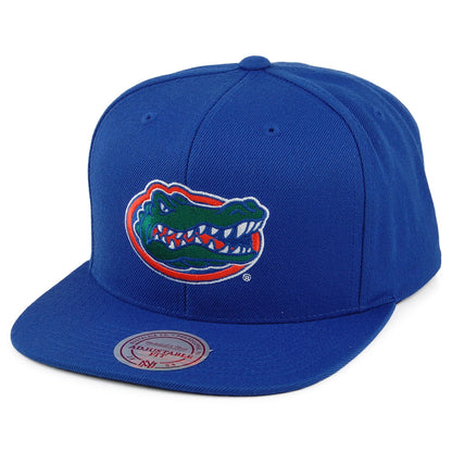 Gorra Snapback Core Wool Solid Florida Gators de Mitchell & Ness - Azul