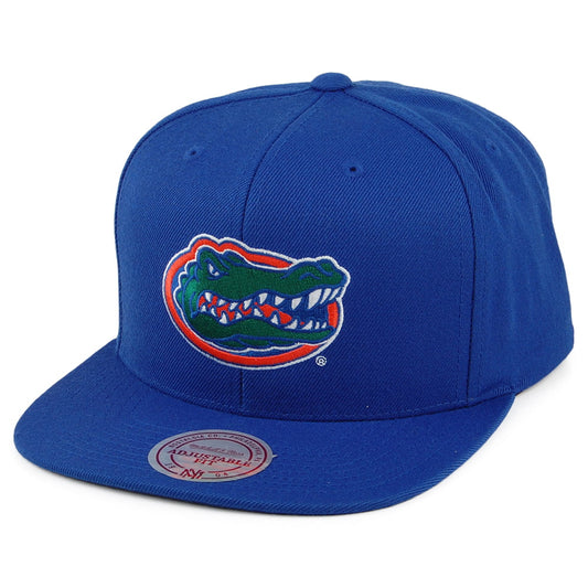 Gorra Snapback Core Wool Solid Florida Gators de Mitchell & Ness - Azul