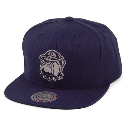 Gorra Snapback Core Wool Solid Georgetown Hoyas de Mitchell & Ness - Azul Marino