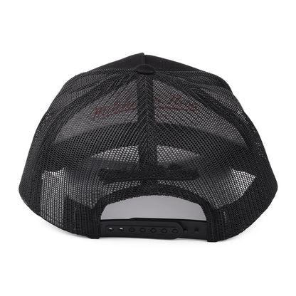 Gorra Trucker Branded Box Logo Classic de Mitchell & Ness - Negro