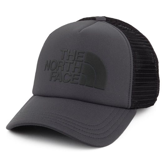 Gorra Trucker TNF Logo ajuste profundo de The North Face - Gris-Negro