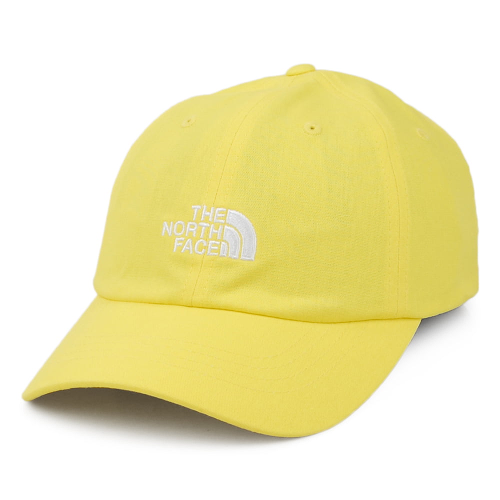 Gorra de béisbol Norm de algodón de The North Face - Limón
