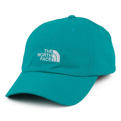 Gorra de béisbol Norm de algodón de The North Face - Verde Azulado