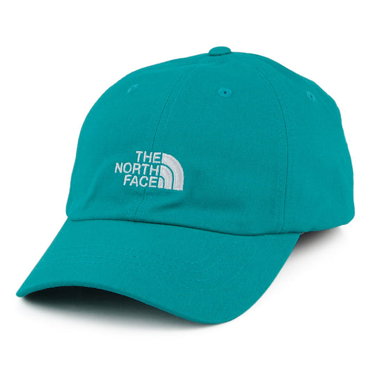 Gorra de béisbol Norm de algodón de The North Face - Verde Azulado