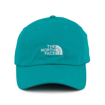 Gorra de béisbol Norm de algodón de The North Face - Verde Azulado