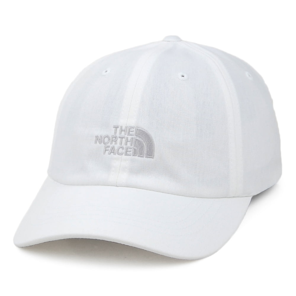 Gorra de béisbol Norm de algodón de The North Face - Blanco