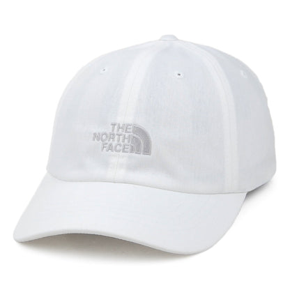 Gorra de béisbol Norm de algodón de The North Face - Blanco