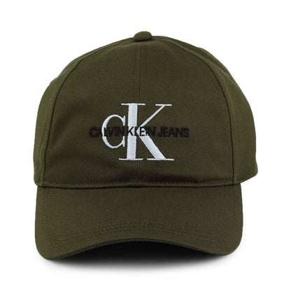 Gorra de béisbol Jeans Monogram de Calvin Klein - Verde Oliva