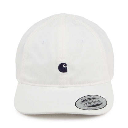 Gorra de béisbol Madison Logo de Carhartt WIP - Blanco-Azul Marino