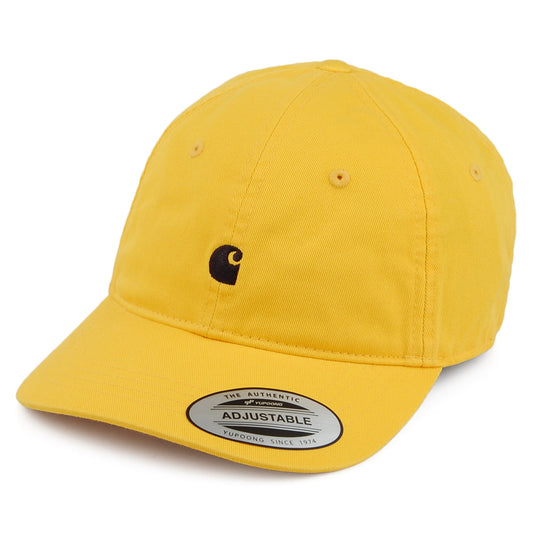 Gorra de béisbol Madison Logo de Carhartt WIP - Amarillo