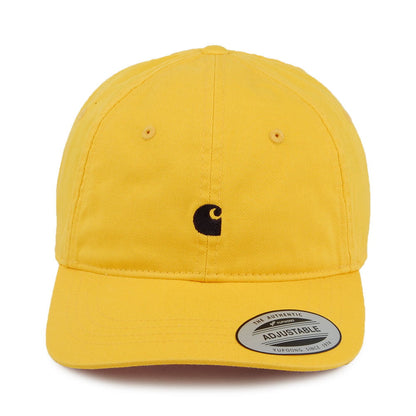 Gorra de béisbol Madison Logo de Carhartt WIP - Amarillo