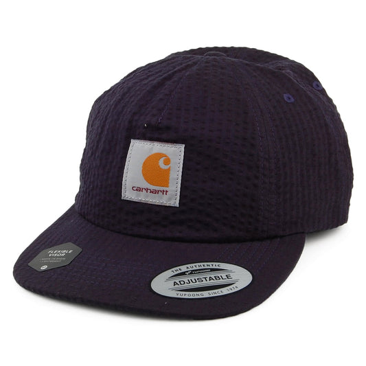 Gorra Strapback Southfield de Seersucker de algodón de Carhartt WIP - Azul Marino