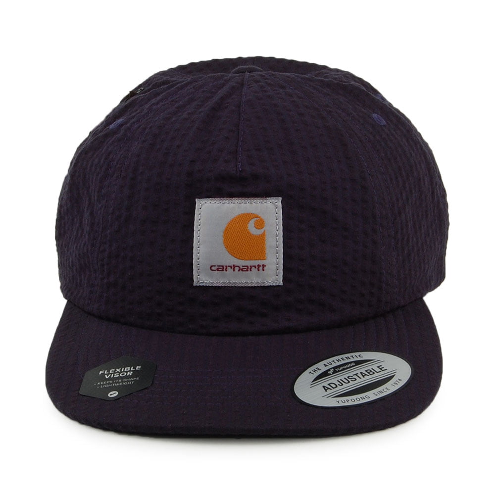 Gorra Strapback Southfield de Seersucker de algodón de Carhartt WIP - Azul Marino