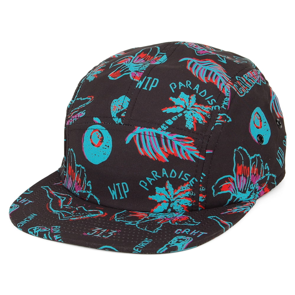 Gorra 5 paneles Paradise de Carhartt WIP - Negro-Multi