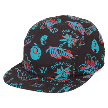 Gorra 5 paneles Paradise de Carhartt WIP - Negro-Multi