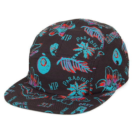 Gorra 5 paneles Paradise de Carhartt WIP - Negro-Multi