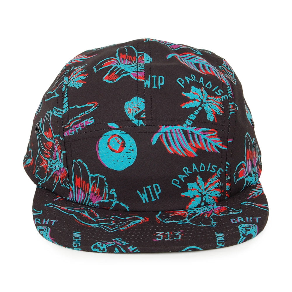 Gorra 5 paneles Paradise de Carhartt WIP - Negro-Multi