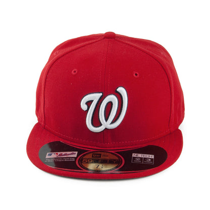 Gorra de béisbol 59FIFTY On Field Classic Washington Nationals de New Era - Rojo