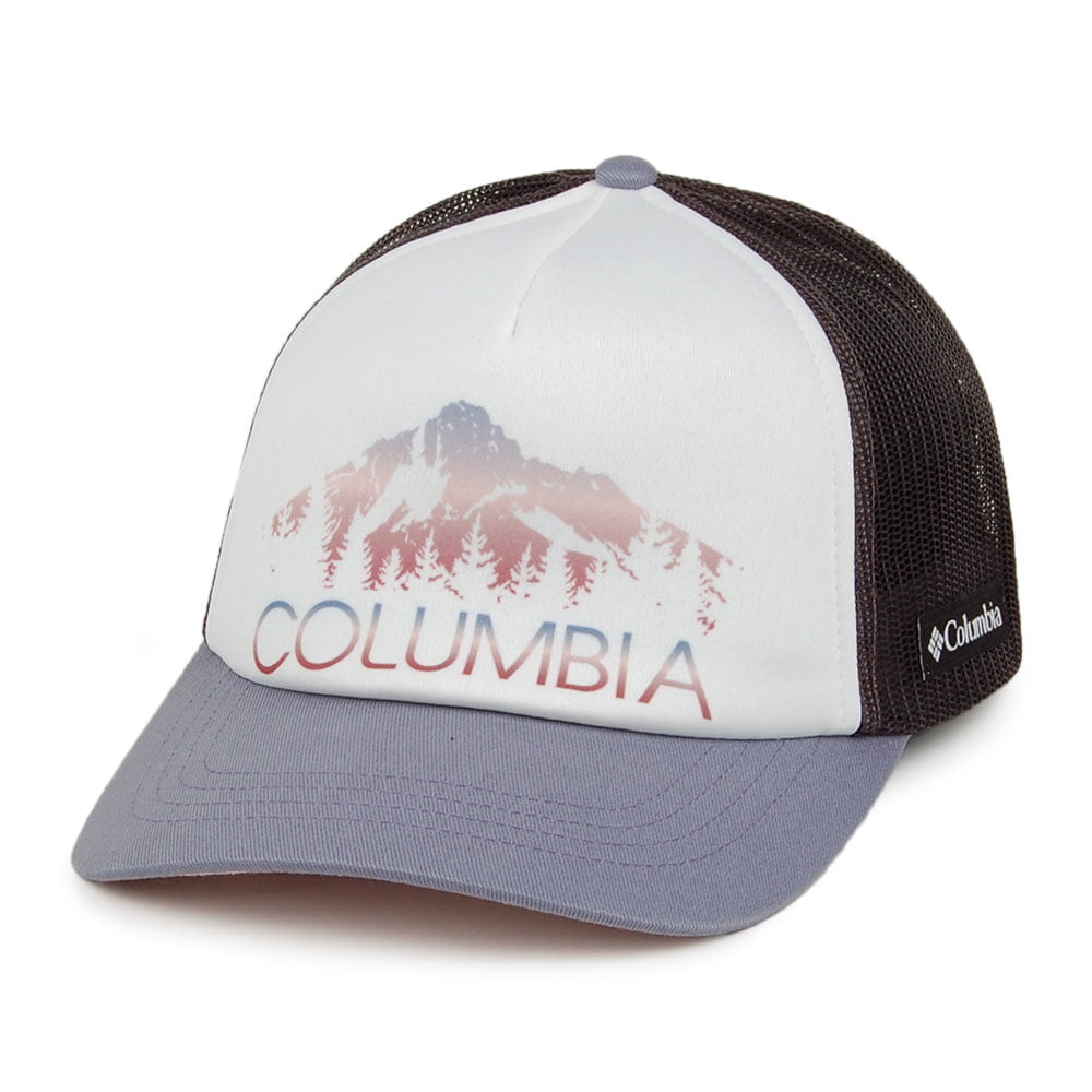 Gorra Trucker Mountain de Columbia - Gris-Blanco