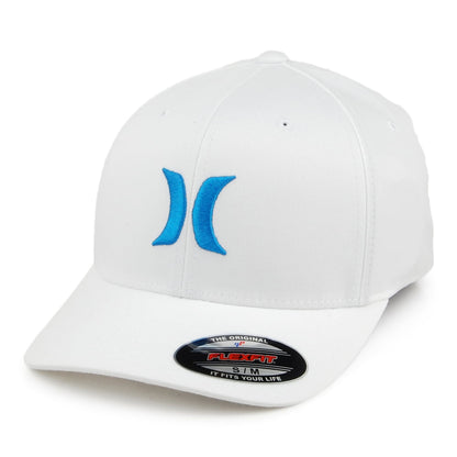 Gorra de béisbol One & Only Flexfit de Hurley - Blanco-Azul