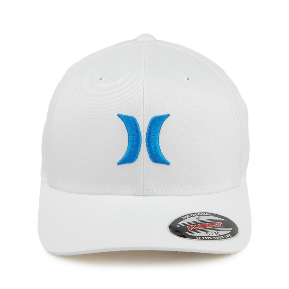 Gorra de béisbol One & Only Flexfit de Hurley - Blanco-Azul