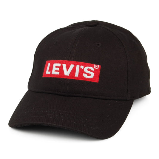 Gorra de béisbol Box Tab de Levi's - Negro