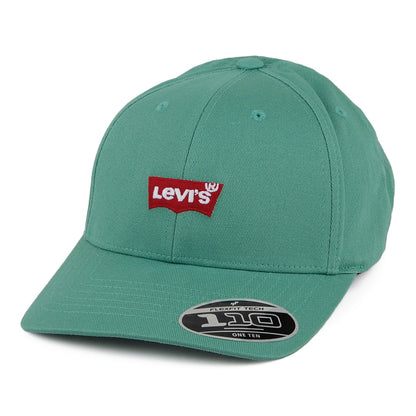 Gorra de béisbol Mid Batwing de tejido vaquero de Levi's - Menta