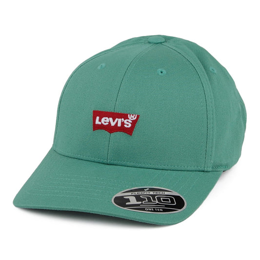 Gorra de béisbol Mid Batwing de tejido vaquero de Levi's - Menta