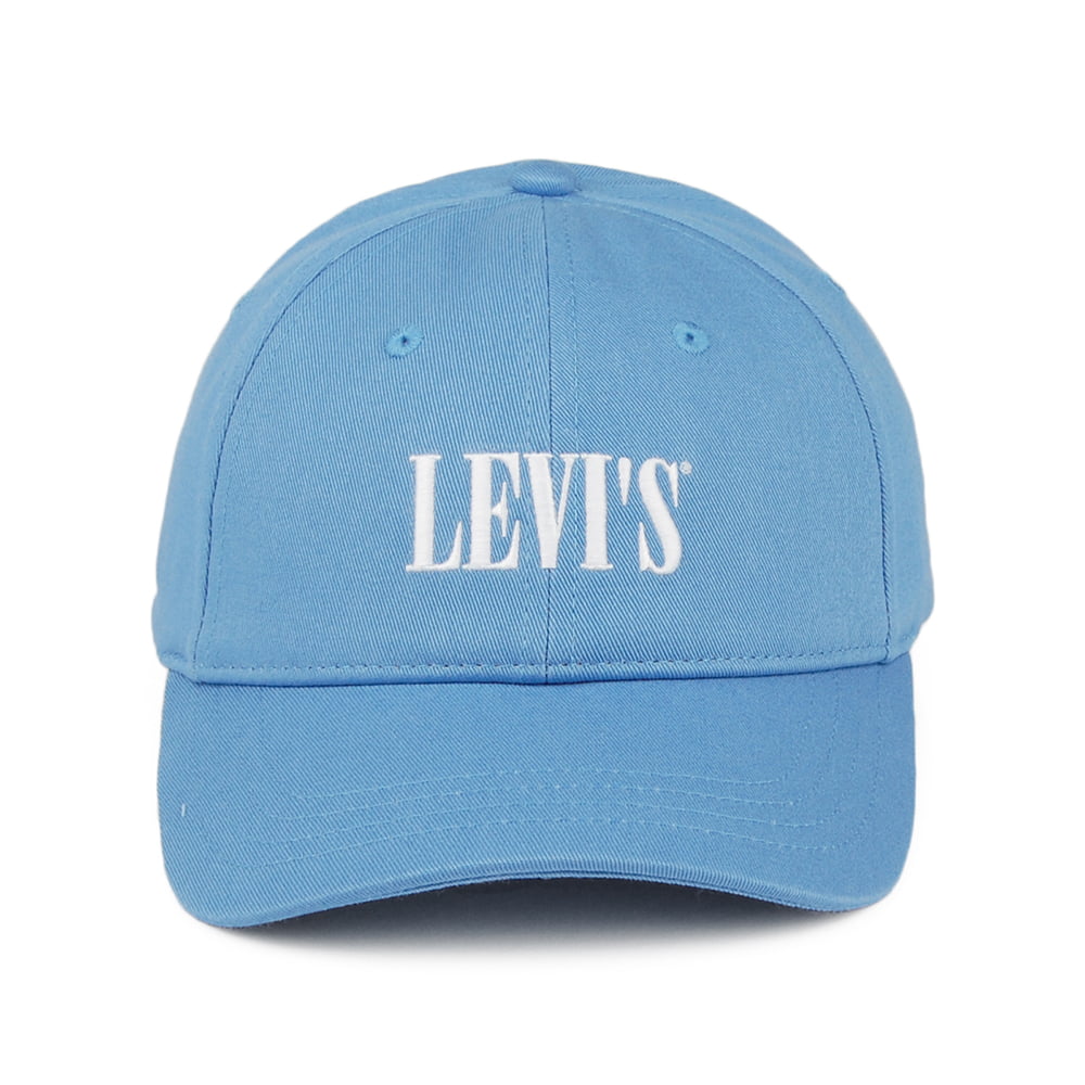 Gorra de béisbol Serif Logo de algodón de Levi's - Azul