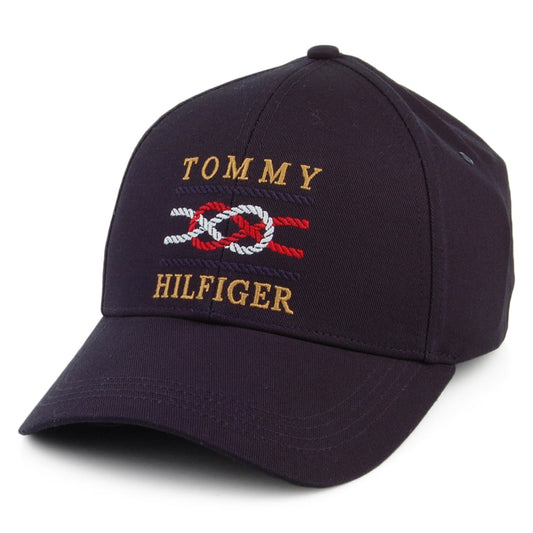 Gorra de béisbol Season Icon Sailing Knot de Tommy Hilfiger - Azul Marino