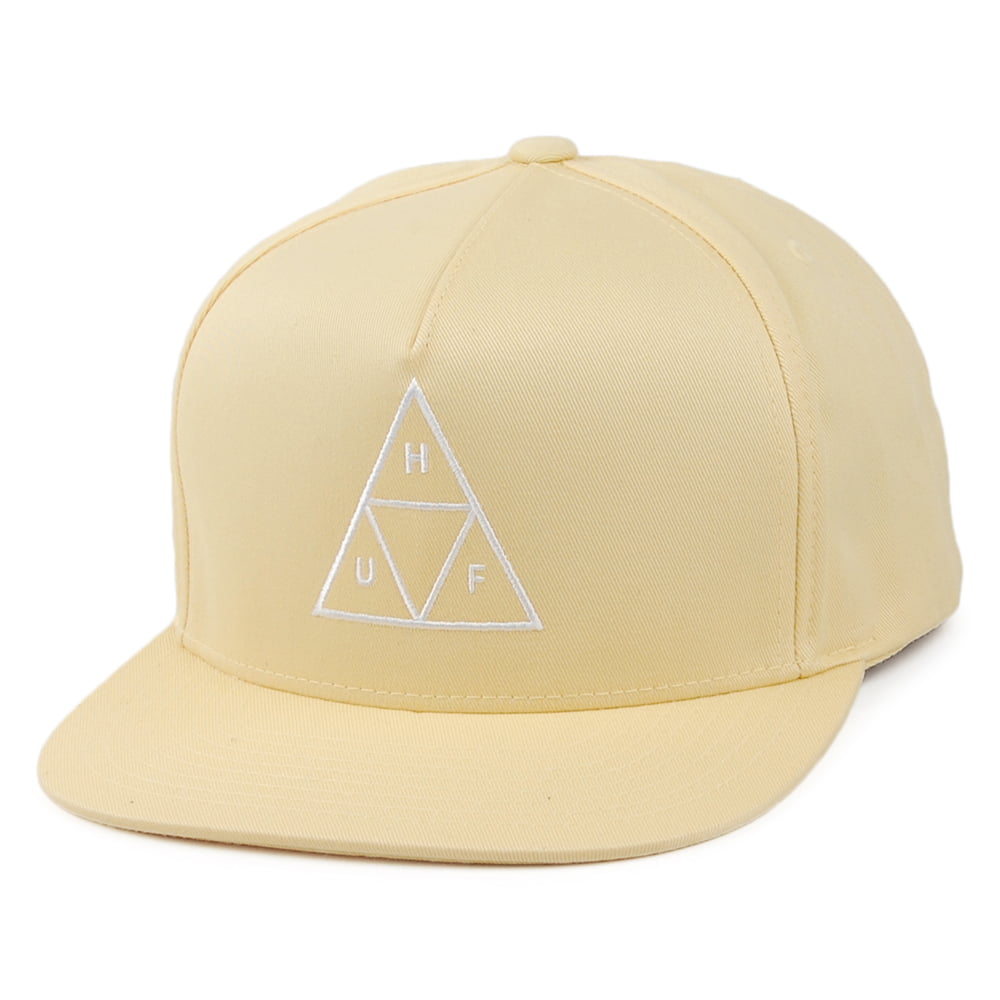 Gorra Snapback Triple Triangle de HUF - Limón