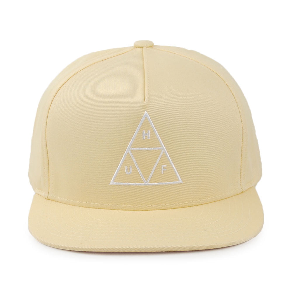 Gorra Snapback Triple Triangle de HUF - Limón