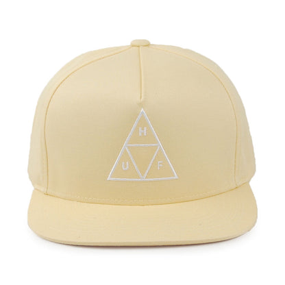 Gorra Snapback Triple Triangle de HUF - Limón