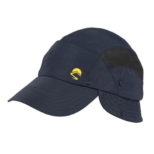 Gorra de béisbol Adventure Stow con orejeras de Sunday Afternoons - Azul Marino