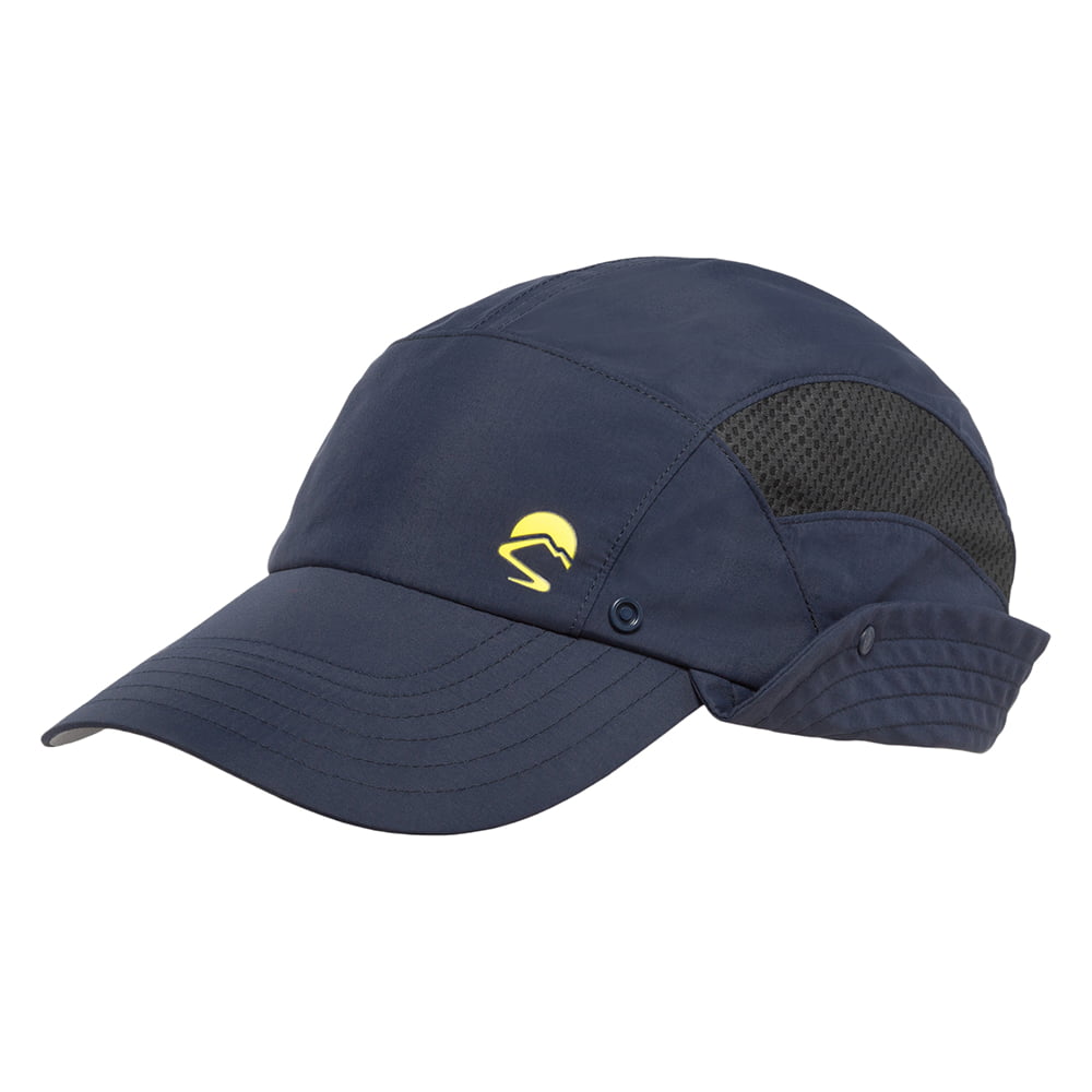 Gorra de béisbol Adventure Stow con orejeras de Sunday Afternoons - Azul Marino