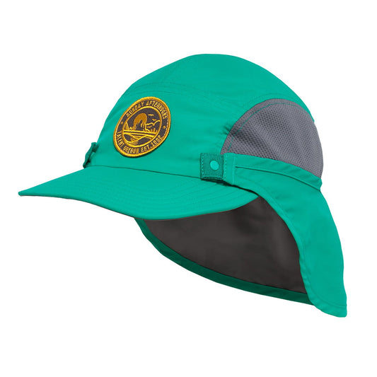Gorra de béisbol Adventure Mesh de Sunday Afternoons - Verde Esmeralda