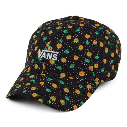 Gorra de béisbol Court Side Polka Ditsy de Vans - Negro-Naranja
