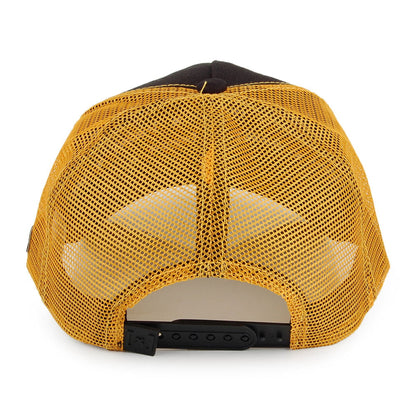 Gorra Trucker Dragon Ball Z Goku de Capslab - Negro-Amarillo