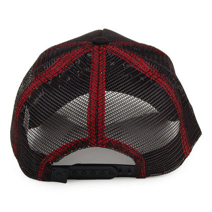 Gorra Trucker Looney Tunes Taz de Capslab - Negro-Rojo