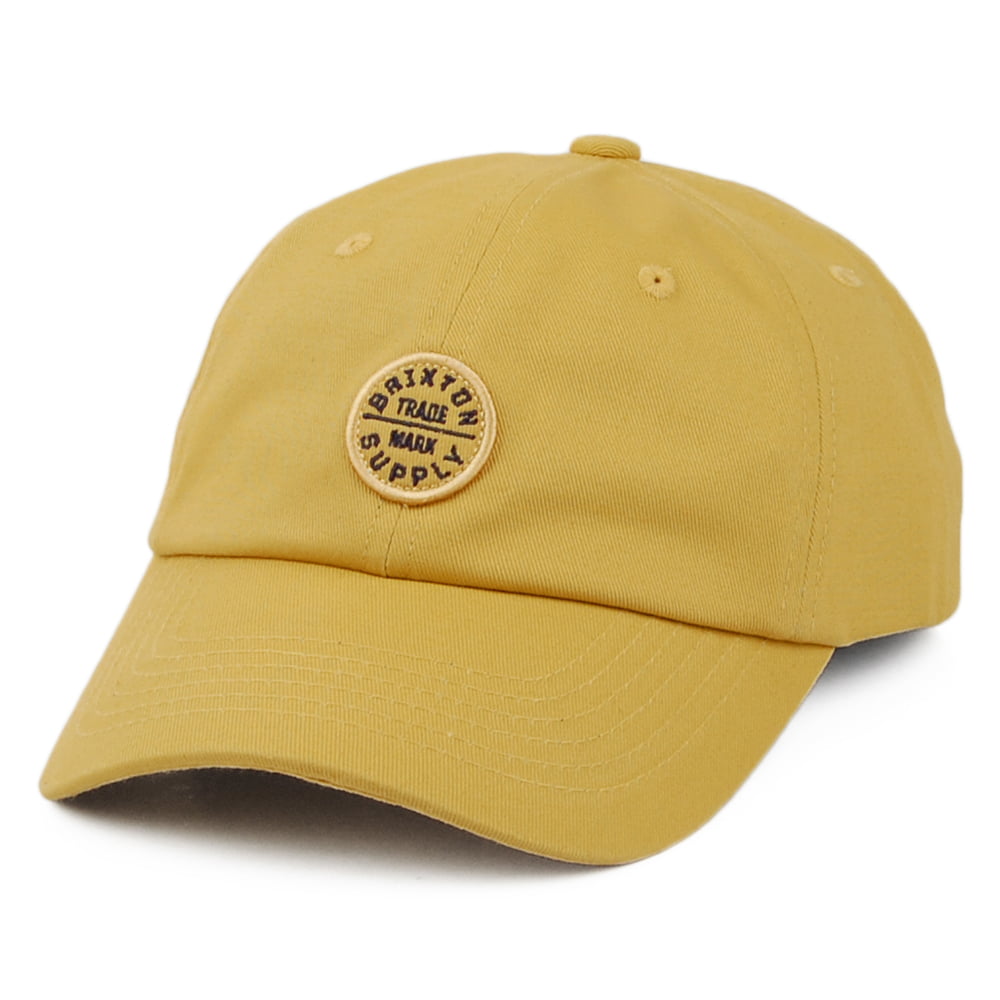 Gorra de béisbol Oath Perfil Bajo de Brixton - Amarillo