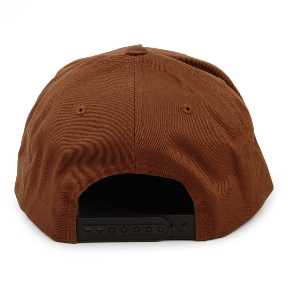 Gorra Snapback Oath 110 Perfil Medio de Brixton - Marrón