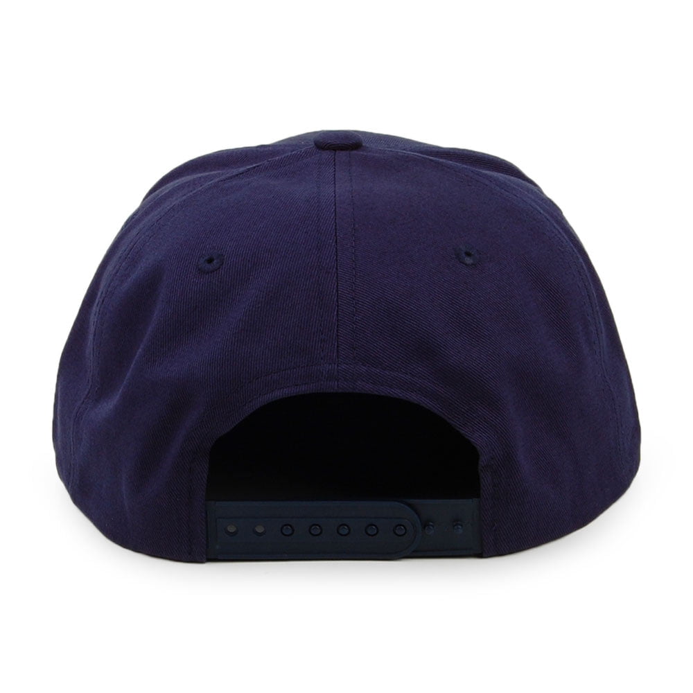 Gorra Snapback Gate III Perfil Medio de Brixton - Azul Marino