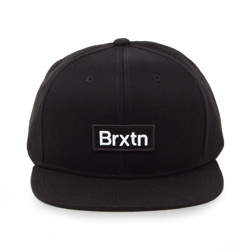 Gorra Snapback Gate III Perfil Medio de Brixton - Negro