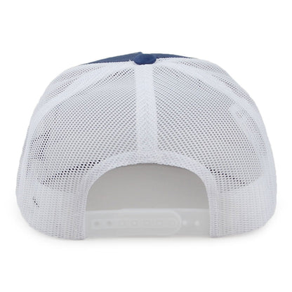 Gorra Trucker Oath III de Brixton - Azul-Blanco