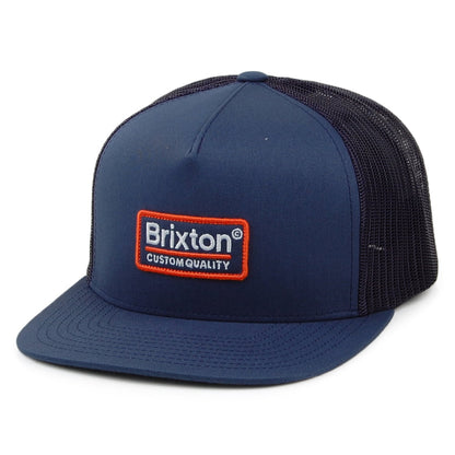 Gorra Trucker Palmer Mesh de Brixton - Azul