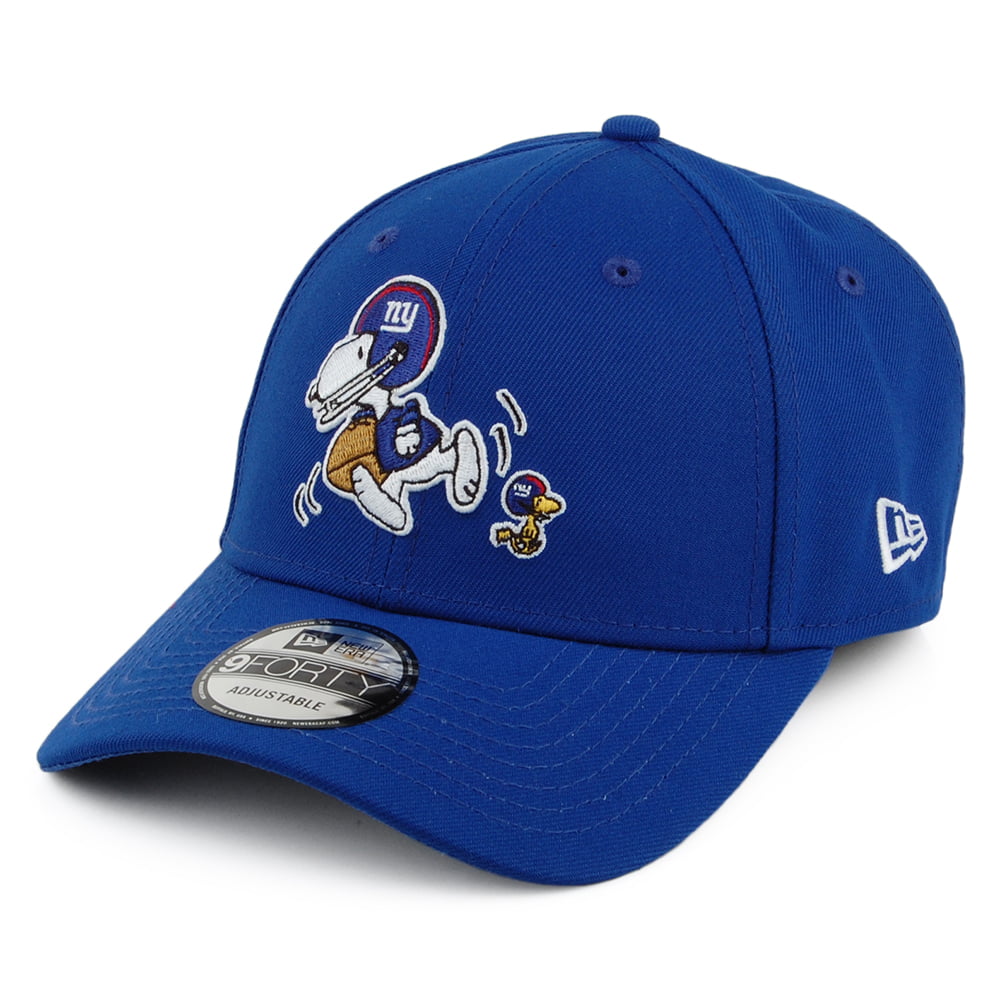 Gorra de béisbol 9FORTY NFL & Peanuts - Snoopy New York Giants de New Era - Azul