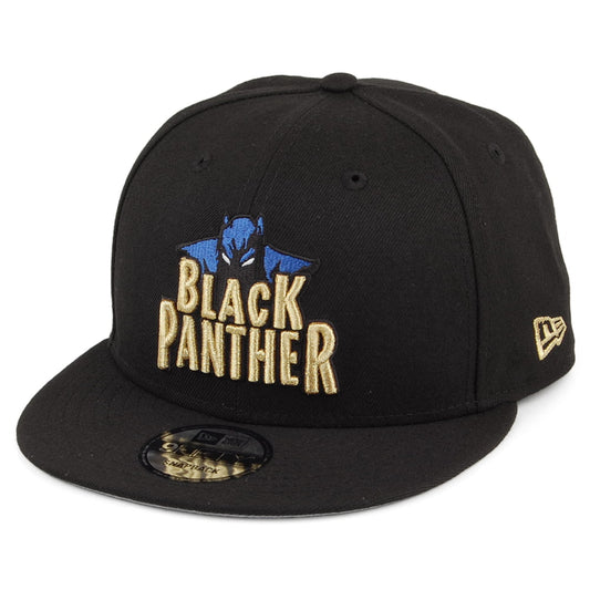 Gorra Snapback 9FIFTY Marvel Black Panther de New Era - Negro