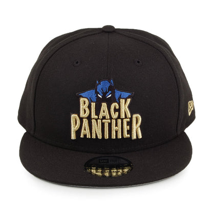 Gorra Snapback 9FIFTY Marvel Black Panther de New Era - Negro