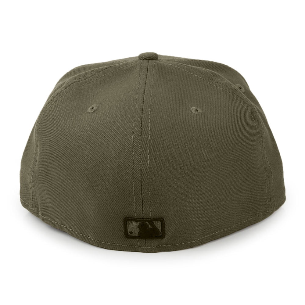Gorra de béisbol 59FIFTY MLB Essential L.A. Dodgers de New Era - Verde Oliva